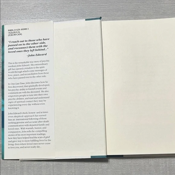 John Edward - One Last Time - Picture 6 of 6